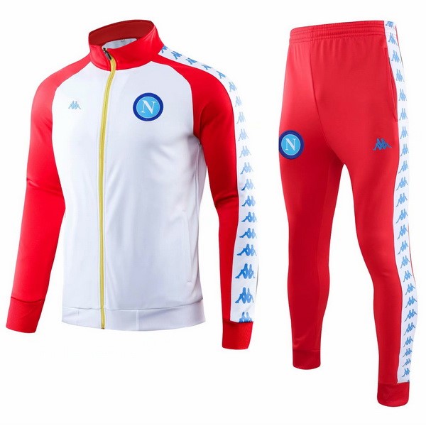 Chandal Napoli 2019 2020 Blanco Rojo